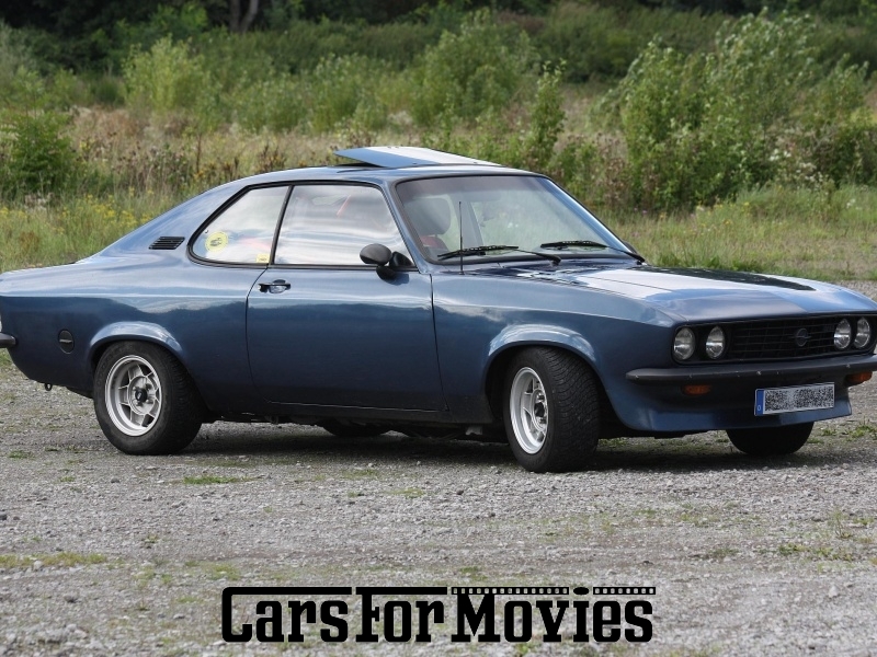CarsForMovies | Opel Manta A 1974 Deutschland Blau Schwarz Zivilfahrzeug Coupe Nordrhein-Westfalen 2110 Oldtimer
